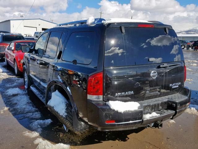 5N1BA0NCXEN612799 - 2014 NISSAN ARMADA SV BLACK photo 3