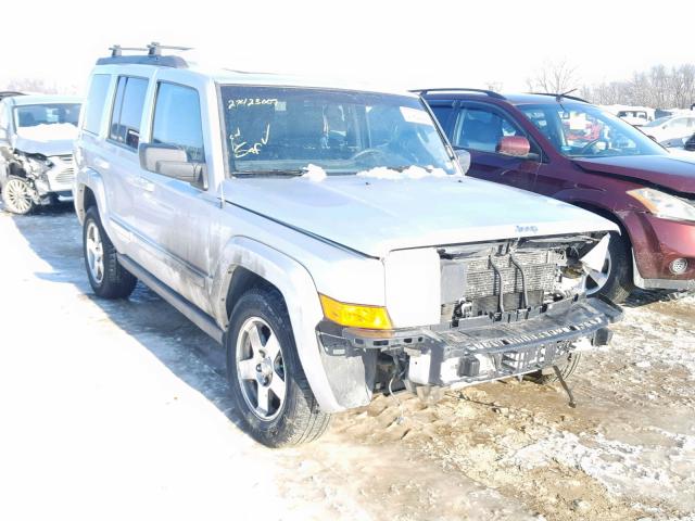 1J4RH4GK9AC109565 - 2010 JEEP COMMANDER SILVER photo 1