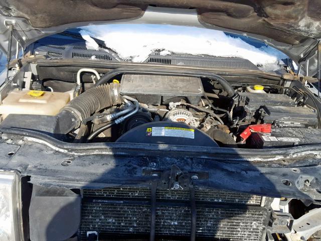 1J4RH4GK9AC109565 - 2010 JEEP COMMANDER SILVER photo 7