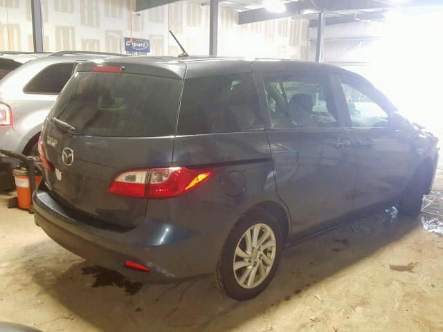 JM1CW2BL9C0110130 - 2012 MAZDA 5 CHARCOAL photo 4