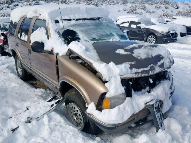 1GNDT13W6T2191390 - 1996 CHEVROLET BLAZER TAN photo 1