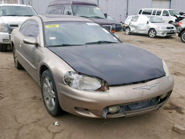 4C3AG52H42E034483 - 2002 CHRYSLER SEBRING LX TAN photo 1