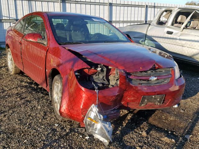 1G1AL18F487350401 - 2008 CHEVROLET COBALT LT RED photo 1