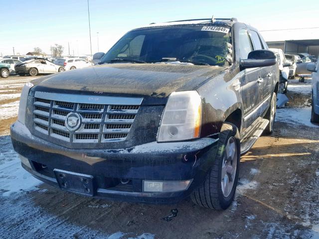 3GYFK62807G272378 - 2007 CADILLAC ESCALADE E BLACK photo 2