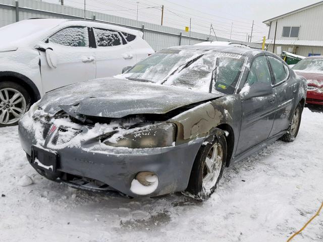 2G2WP522941341543 - 2004 PONTIAC GRAND PRIX GRAY photo 2