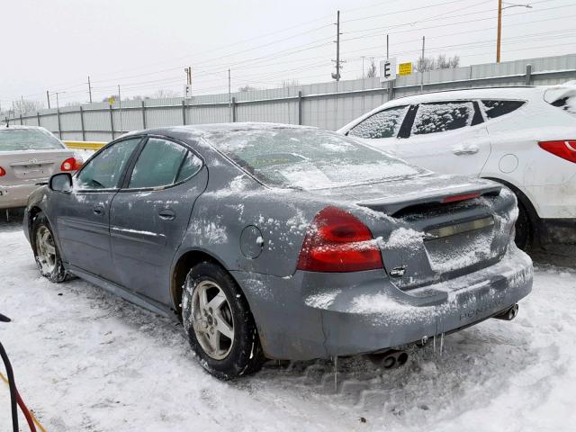 2G2WP522941341543 - 2004 PONTIAC GRAND PRIX GRAY photo 3