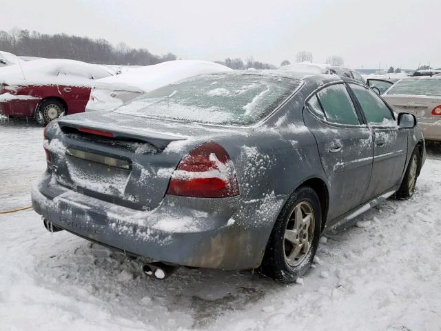2G2WP522941341543 - 2004 PONTIAC GRAND PRIX GRAY photo 4