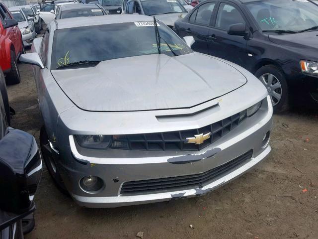 2G1FA1E33C9129353 - 2012 CHEVROLET CAMARO LS SILVER photo 1