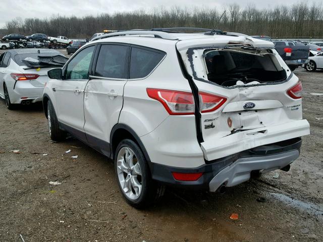 1FMCU9J93DUA28775 - 2013 FORD ESCAPE TIT WHITE photo 3