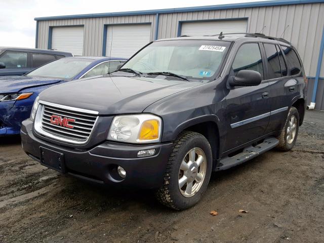 1GKDT13S872278692 - 2007 GMC ENVOY GRAY photo 2