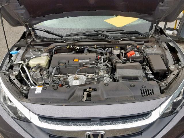 2HGFC2F55JH588153 - 2018 HONDA CIVIC LX SILVER photo 7