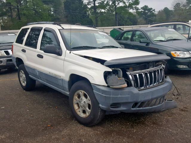 1J4GX48S91C544675 - 2001 JEEP GRAND CHER WHITE photo 1