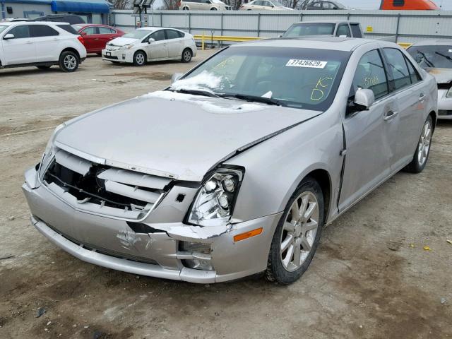 1G6DC67A260108433 - 2006 CADILLAC STS SILVER photo 2