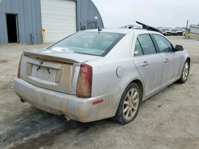 1G6DC67A260108433 - 2006 CADILLAC STS SILVER photo 4