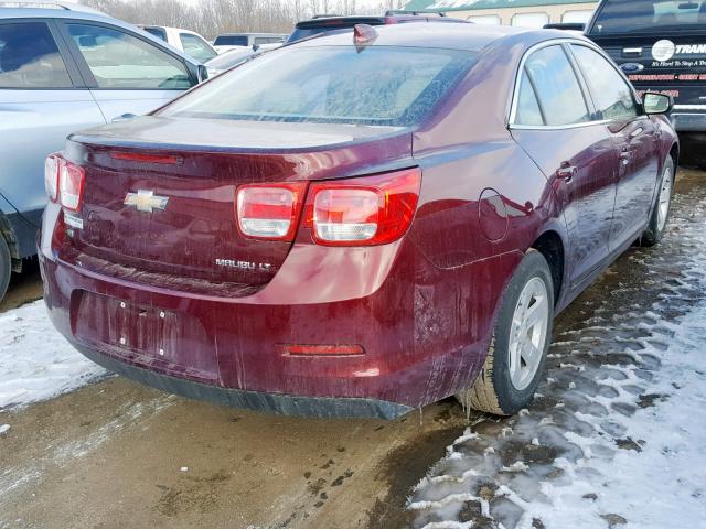 1G11C5SL1FF311046 - 2015 CHEVROLET MALIBU 1LT MAROON photo 4