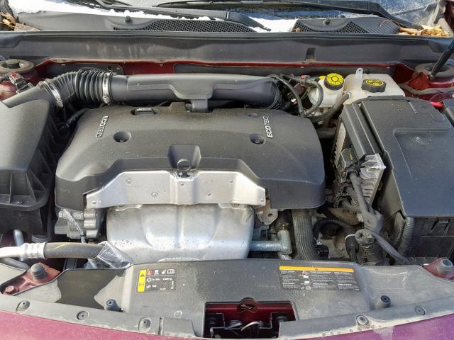 1G11C5SL1FF311046 - 2015 CHEVROLET MALIBU 1LT MAROON photo 7