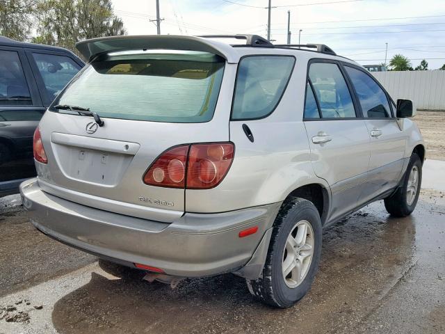 JT6HF10U7Y0120858 - 2000 LEXUS RX 300 SILVER photo 4