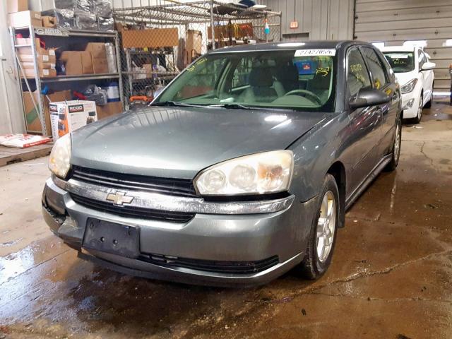 1G1ZT62895F288456 - 2005 CHEVROLET MALIBU MAX GRAY photo 2