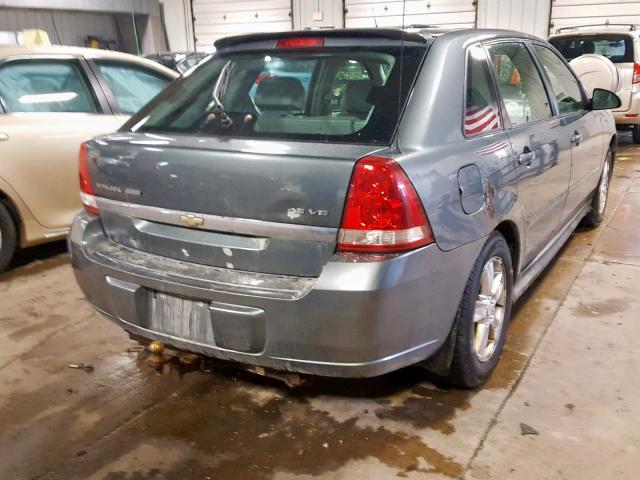 1G1ZT62895F288456 - 2005 CHEVROLET MALIBU MAX GRAY photo 4