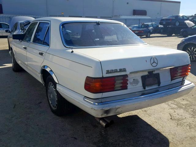 WDBCB20A3BB003542 - 1981 MERCEDES-BENZ 300 SD WHITE photo 3