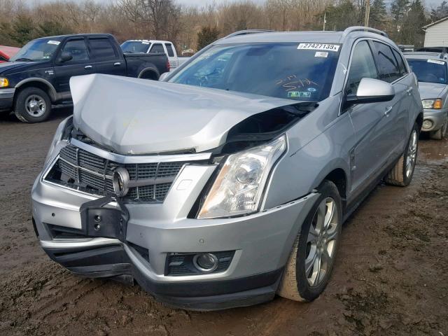 3GYFNFEY8AS501705 - 2010 CADILLAC SRX PREMIU SILVER photo 2