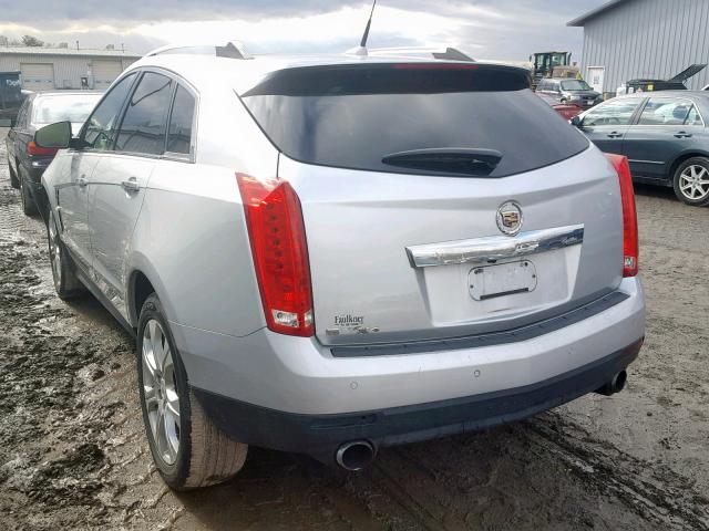 3GYFNFEY8AS501705 - 2010 CADILLAC SRX PREMIU SILVER photo 3