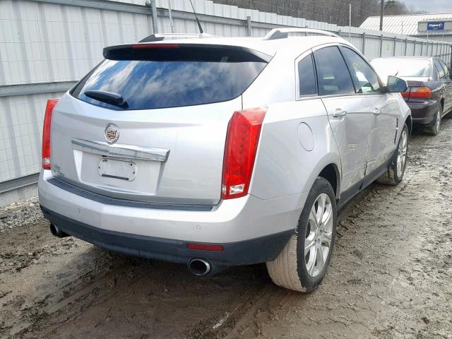 3GYFNFEY8AS501705 - 2010 CADILLAC SRX PREMIU SILVER photo 4