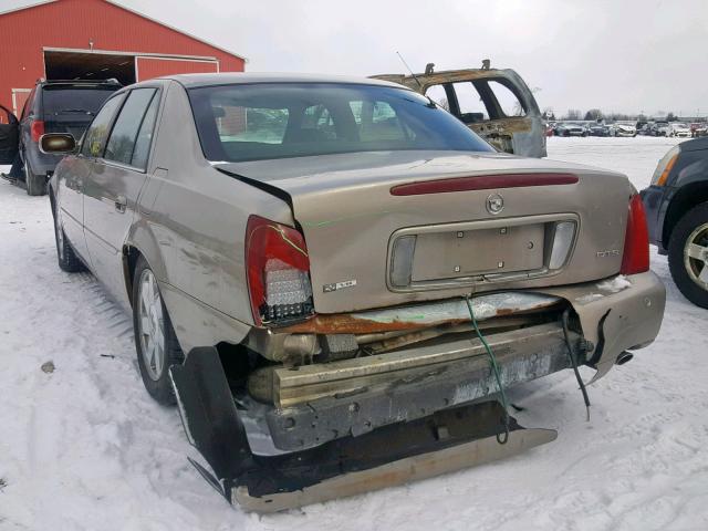 1G6KF57924U175599 - 2004 CADILLAC DEVILLE DT BROWN photo 3