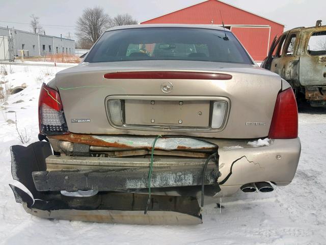 1G6KF57924U175599 - 2004 CADILLAC DEVILLE DT BROWN photo 9