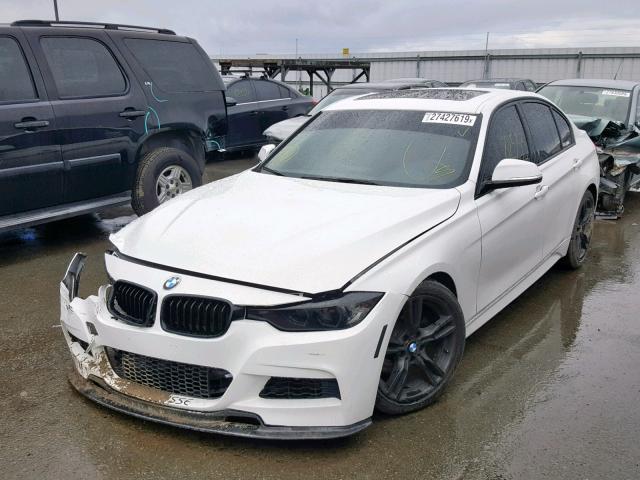 WBA3C1G51DNR47601 - 2013 BMW 328 I SULE WHITE photo 2