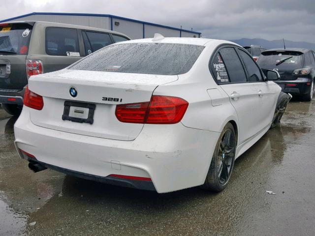 WBA3C1G51DNR47601 - 2013 BMW 328 I SULE WHITE photo 4