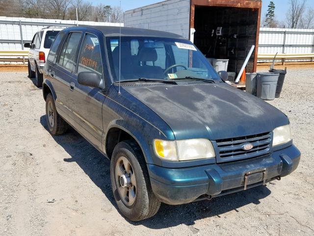 KNDJA7236V5547222 - 1997 KIA SPORTAGE GREEN photo 1