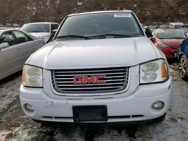 1GKDT13S162137350 - 2006 GMC ENVOY WHITE photo 9