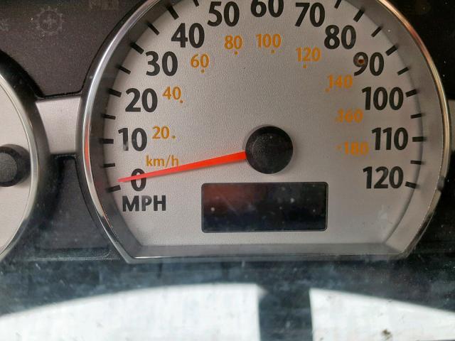 1G8AK55FX7Z121076 - 2007 SATURN ION LEVEL BLACK photo 8