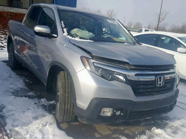 5FPYK3F19KB018135 - 2019 HONDA RIDGELINE SILVER photo 1