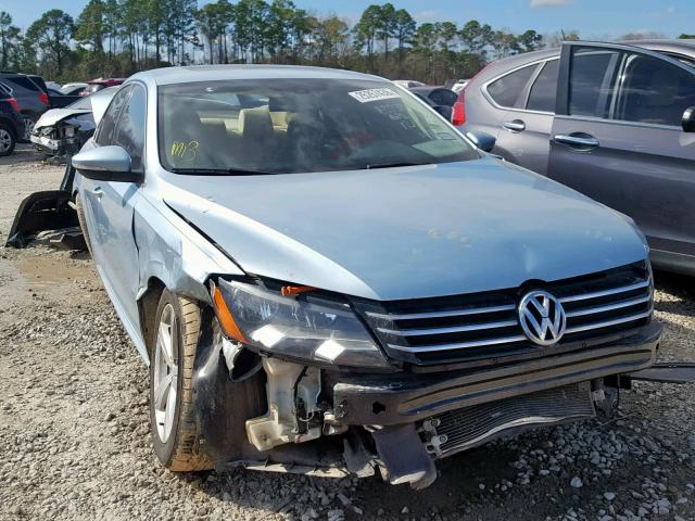 1VWBH7A31CC031681 - 2012 VOLKSWAGEN PASSAT SE BLUE photo 1