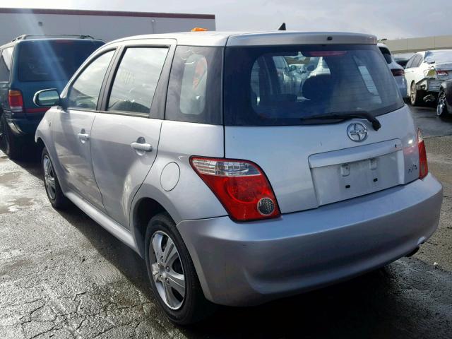 JTKKT624860143475 - 2006 TOYOTA SCION XA SILVER photo 3