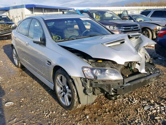 6G2ER57739L232042 - 2009 PONTIAC G8 SILVER photo 1