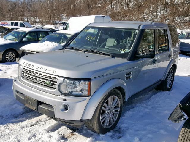 SALAK2D45AA526331 - 2010 LAND ROVER LR4 HSE LU GRAY photo 2