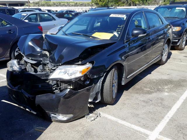 4T1BK3DB0CU449896 - 2012 TOYOTA AVALON BAS BLACK photo 2