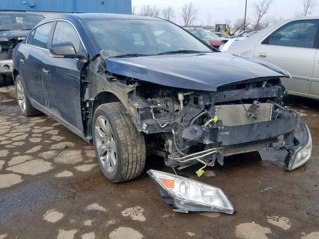 1G4GE5GV5AF152137 - 2010 BUICK LACROSSE C BLACK photo 1