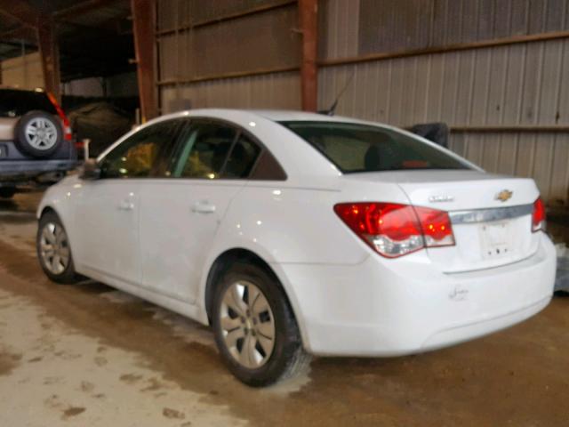 1G1PA5SHXE7150331 - 2014 CHEVROLET CRUZE LS WHITE photo 3