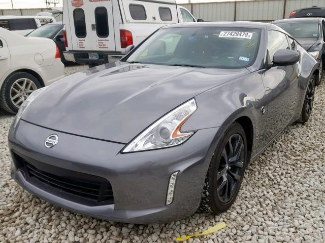 JN1AZ4EH1HM953663 - 2017 NISSAN 370Z BASE CHARCOAL photo 2