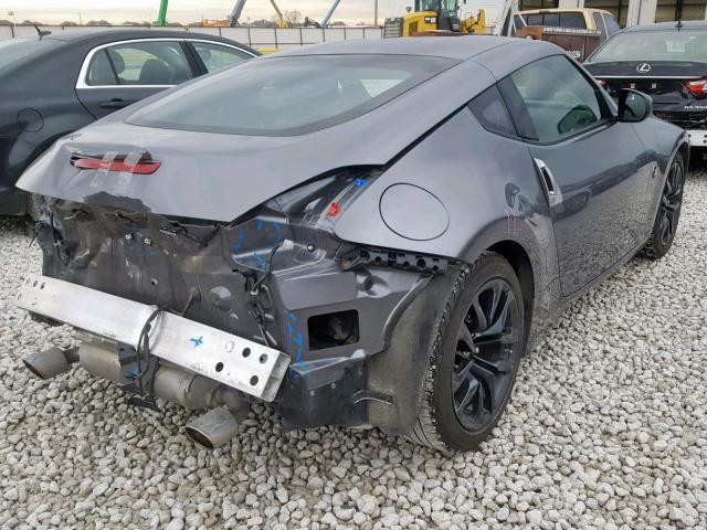 JN1AZ4EH1HM953663 - 2017 NISSAN 370Z BASE CHARCOAL photo 4