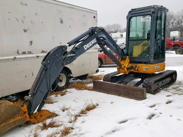 FF035UX2605380 - 2008 JOHN DEERE 35D MIN EX YELLOW photo 2