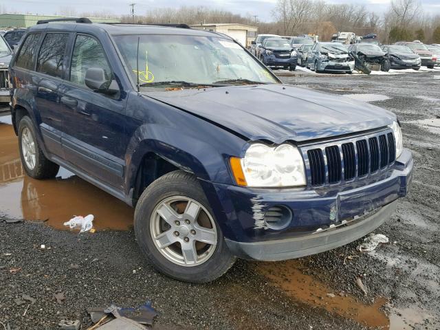 1J4GR48K15C680329 - 2005 JEEP GRAND CHER BLUE photo 1