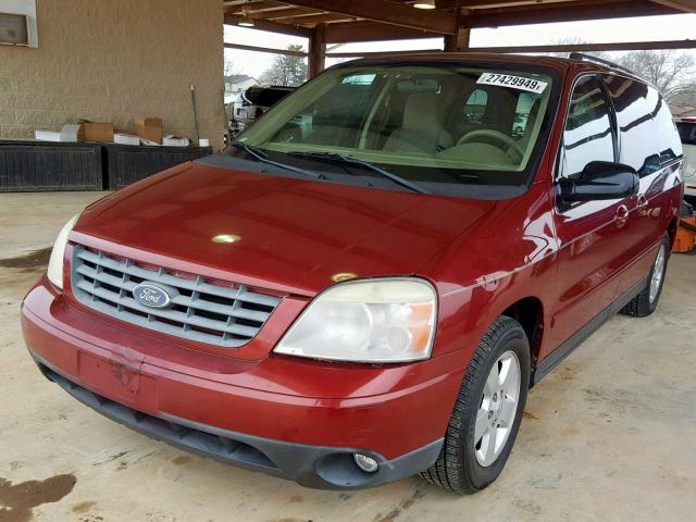 2FMZA57644BB27202 - 2004 FORD FREESTAR S RED photo 2