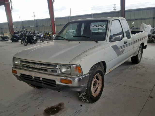 JT4VN93G7L5011587 - 1990 TOYOTA PICKUP 1/2 WHITE photo 2