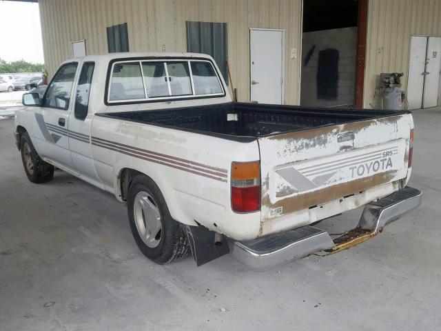 JT4VN93G7L5011587 - 1990 TOYOTA PICKUP 1/2 WHITE photo 3