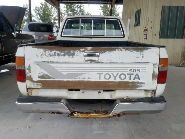 JT4VN93G7L5011587 - 1990 TOYOTA PICKUP 1/2 WHITE photo 6